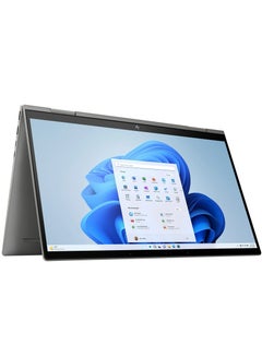 Envy x360 Convertible 2-in-1 (Upgraded Version) Laptop With 15.6-Inch FHD Touchscreen IPS Display, Core i5-1335U Processor/8GB RAM/512GB SSD/Intel Iris Xe Graphics/Windows 11 English Mineral Silver