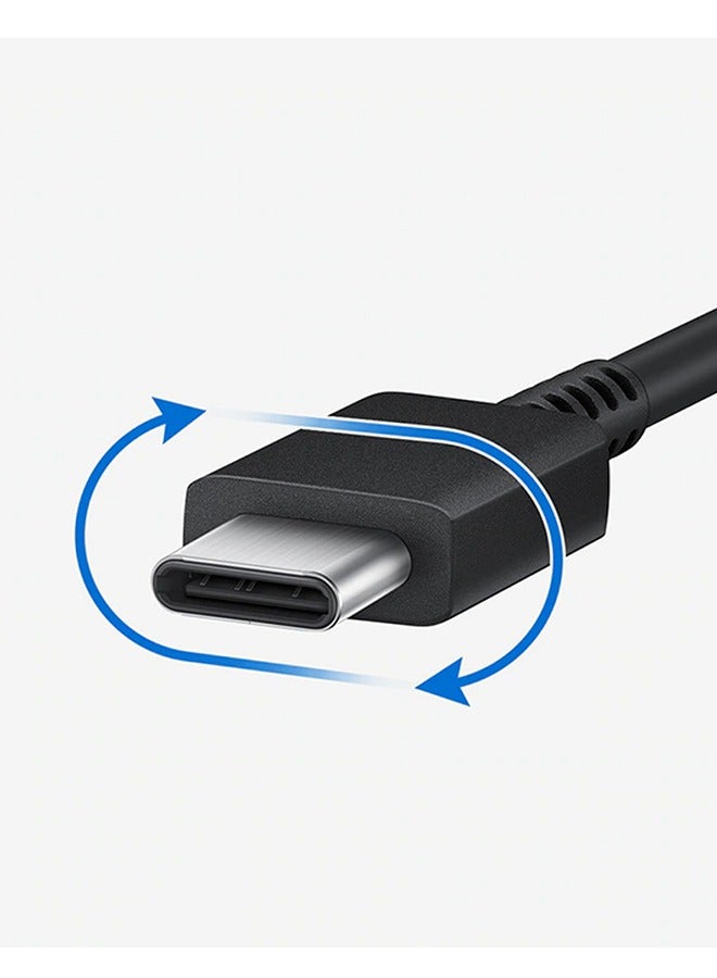 Samsung - USB-C Cable 3A, 1.8m – Fast Charging and Data Transfer Black - Image 1