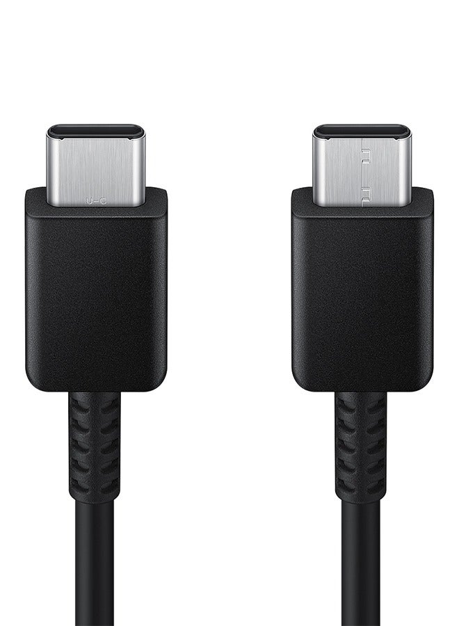 Samsung - USB-C Cable 3A, 1.8m – Fast Charging and Data Transfer Black - Image 1