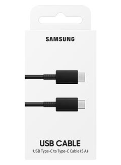 Samsung USB-C Cable 5A, 1m – Super Fast Charging and Data Transfer Black  - Image 2