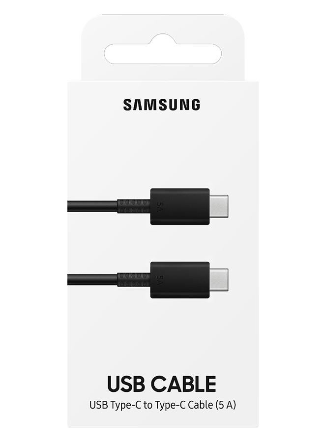 Samsung USB-C Cable 5A, 1m – Super Fast Charging and Data Transfer Black - Image 2