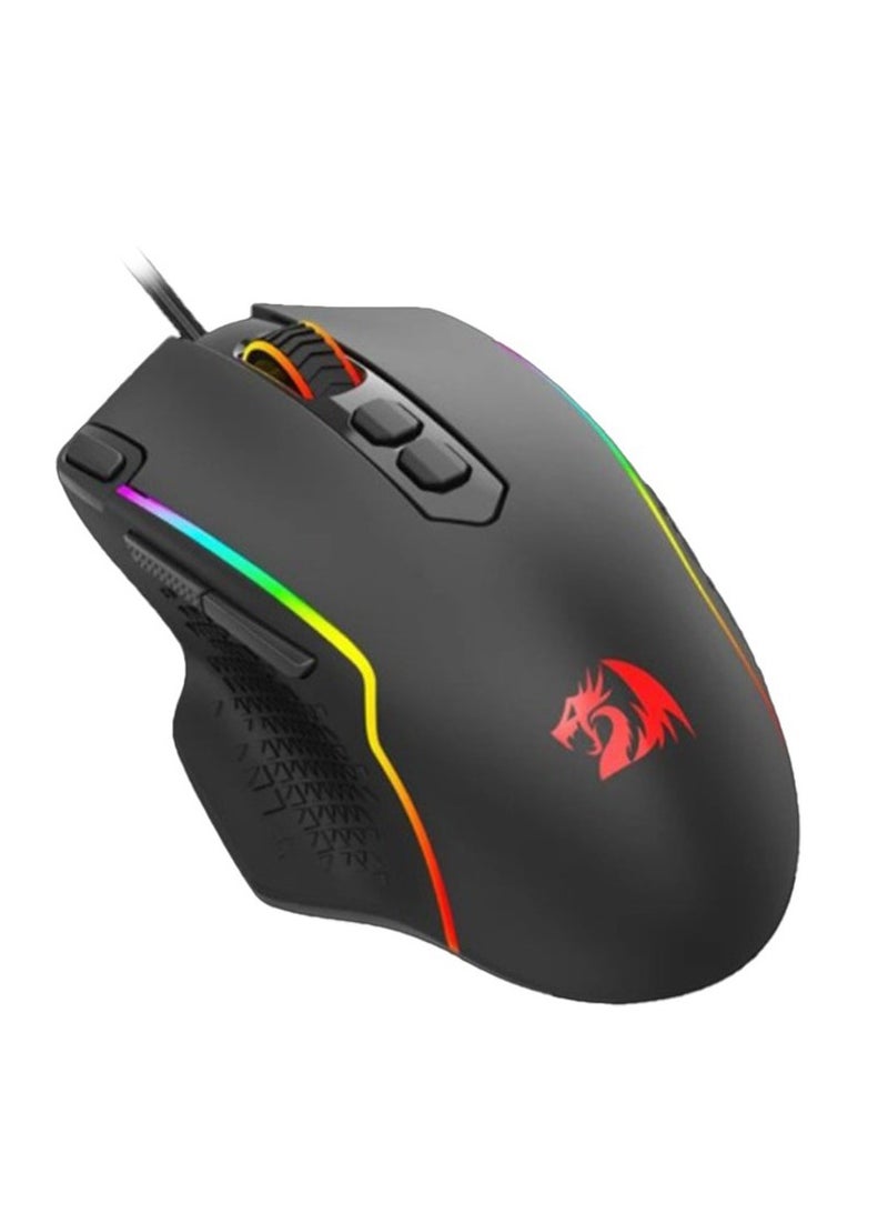 REDRAGON M615 ARDAL GAMING MOUSE with a Unique 16.8 Million RGB Colors , 8000 DPI , 8 Programmable Smart keys , Ergonomic Design  - Image 4