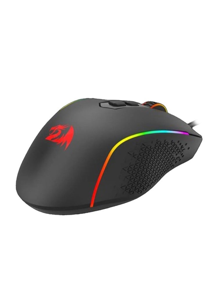 REDRAGON M615 ARDAL GAMING MOUSE with a Unique 16.8 Million RGB Colors , 8000 DPI , 8 Programmable Smart keys , Ergonomic Design  - Image 3