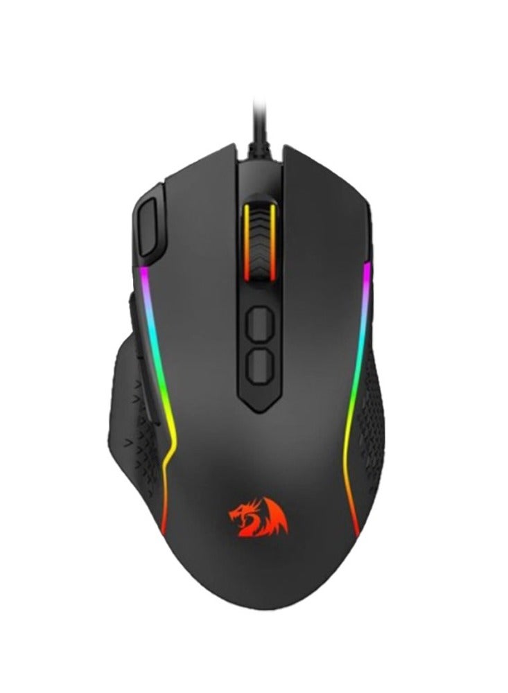 REDRAGON M615 ARDAL GAMING MOUSE with a Unique 16.8 Million RGB Colors , 8000 DPI , 8 Programmable Smart keys , Ergonomic Design  - Image 1