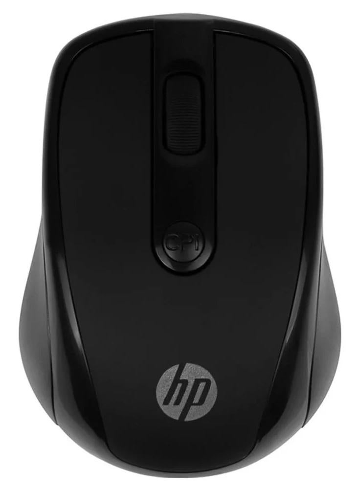 HP فأرة مكتب لاسلكية بتقنية بصرية V3100، سرعة عالية 1200 نقطة في البوصة، تصميم مريح لجهاز الكمبيوتر/ماك/لابتوب - أسود - Image 1