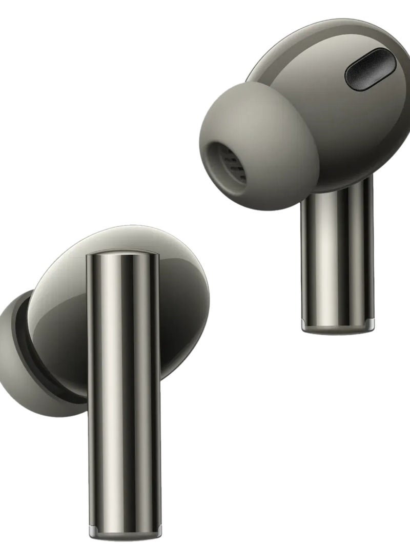 ريل مي سماعات أذن لاسلكية حقيقية Buds Air 6 Pro، تقليل الضوضاء 50dB، ANC للأذنين والبيئة، إلغاء ضوضاء المكالمات بـ 6 ميكروفونات، صوت عالي الدقة، 40 ساعة من التشغيل، مكالمات مزدوجة – - Image 2