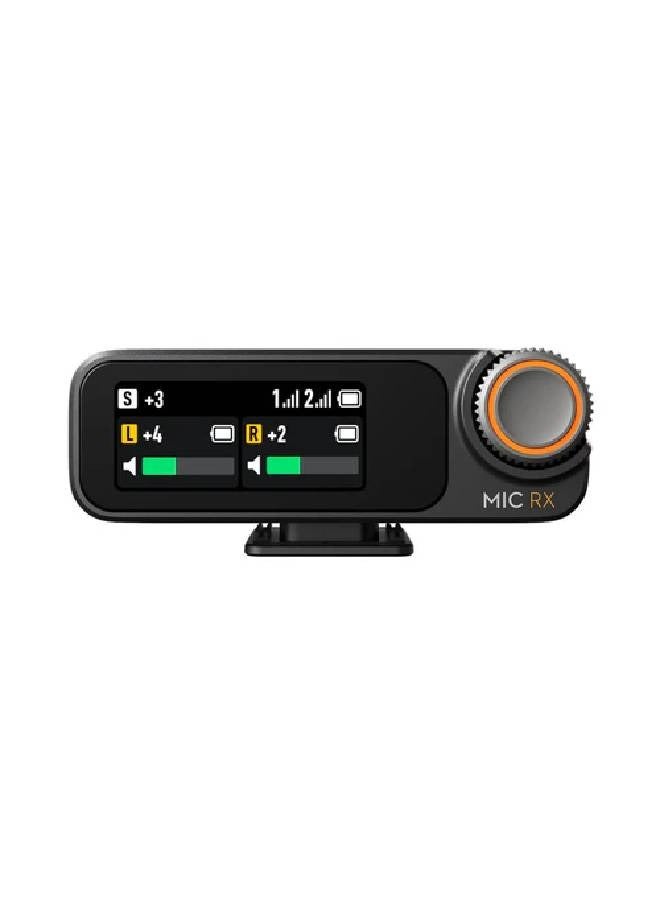 دي جي آي MIC 2 (2 TX + 1 RX + Charging Case) Safety Track, Safeguard Your Audio, Easy to Use Wherever You Go MIC 2 Black  - Image 4