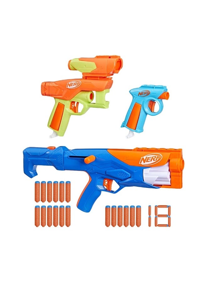 NERF N Series Gear Up Blaster With 18 Darts - Image 2