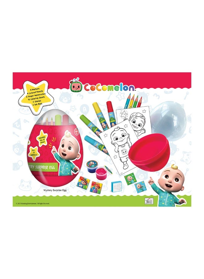 Cocomelon - Cocomelon Mystery Surprise Egg Art Kit - Image 1