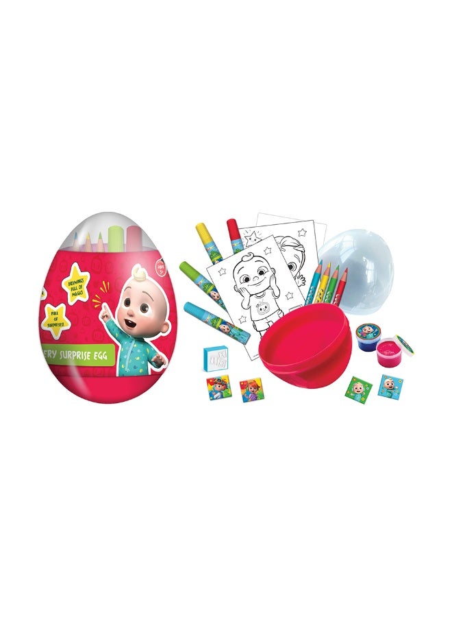 Cocomelon - Cocomelon Mystery Surprise Egg Art Kit - Image 1