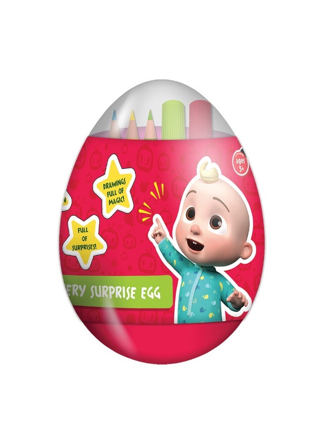 Cocomelon - Cocomelon Mystery Surprise Egg Art Kit - Image 1
