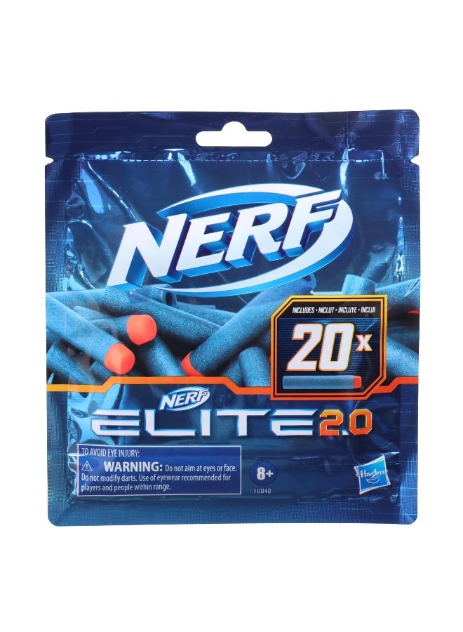 نيرف Elite 2.0 Dar Refill (20 Pack)  - Image 2