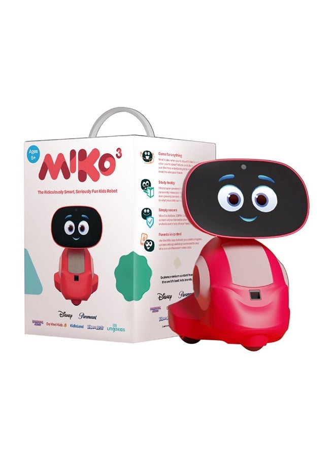 MIKO 3 Ai-Powered Educational Steam Smart Robot (Red)  - Image 4