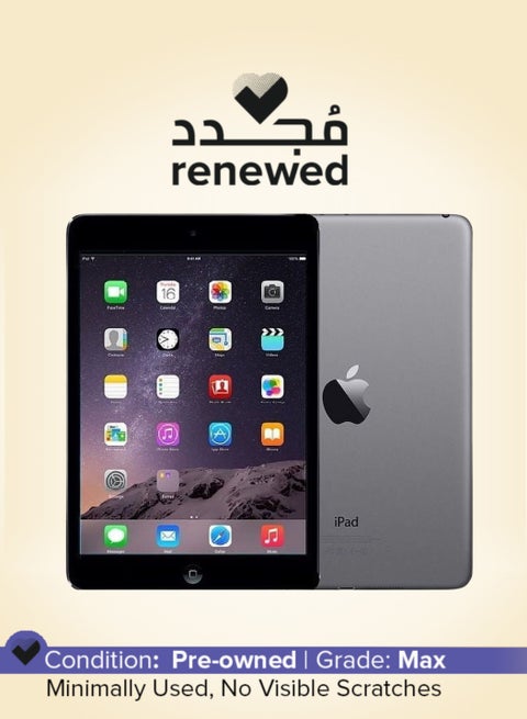 Renewed - iPad Mini 2, 7.9 Inch 16GB WiFi Space Grey