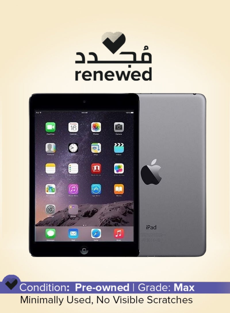 Apple Renewed - iPad Mini 2013 (2nd Gen) 7.9 Inch 32GB WiFi Space Grey - USA Version - Image 1