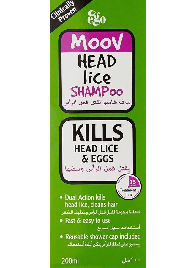 QV 2-in-1 Head Lice Treatment & Cleaning Shampoo (200ml) -with Natural Oils, Clinically Proven to Kill Lice & Eggs in 15 Minutes - Image 2