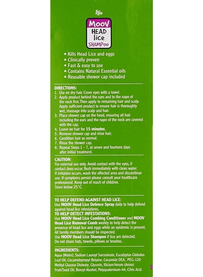 QV 2-in-1 Head Lice Treatment & Cleaning Shampoo (200ml) -with Natural Oils, Clinically Proven to Kill Lice & Eggs in 15 Minutes - Image 3