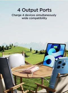 JOYROOM 20000 mAh JR-L012 Plus Colorful Series 22.5W mini Power Bank with Dual Cables 20000mAh Purple  - Image 5