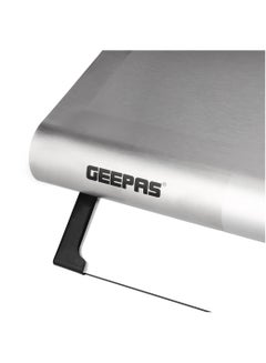 GEEPAS 60 cm Slim Hood with Charcoal Filter| 400 m3/hr Suction Capacity, 3 Layer Aluminum Filters| 3-Speed Push Button Control, Energy-Efficient Lighting| Perfect for Kitchen, Apartment, etc| 1 Year Warranty 162 W GHD612MCS Silver  - Image 4