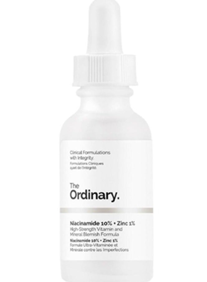 The Ordinary Niacinamide 10% + Zinc 1%  - A Universal Serum For Blemish-Prone Skin That Smooths, Brightens, And Supports 60ml 