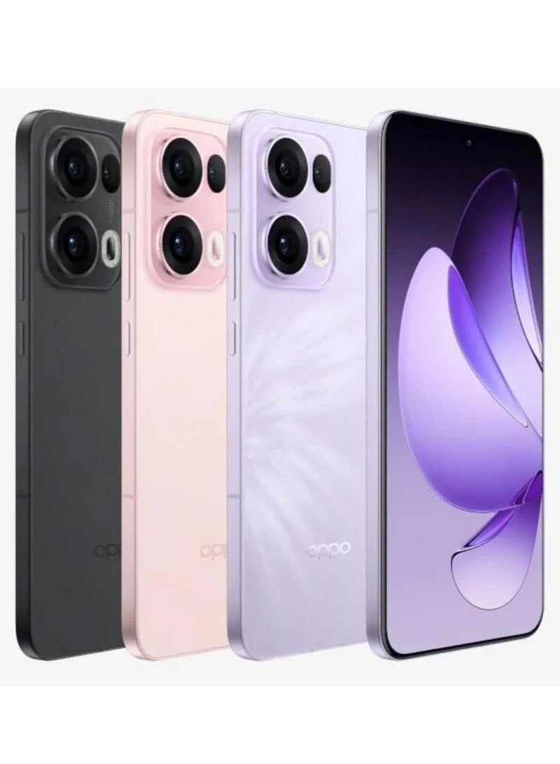 OPPO - Reno 13 Pro Mobile 12GB+512GB Starlight Pink 6.83-inch FHD+ AMOLED display with a 120Hz refresh rate, a 240Hz touch sampling rate, a 2,160Hz PWM dimming rate, Mediatek Dimensity 8350 with Google play Chinese version - Image 1
