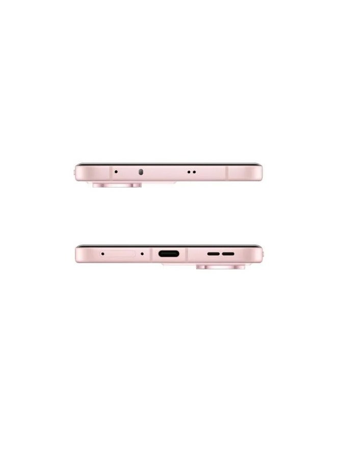 OPPO - Reno 13 Pro Mobile 12GB+512GB Starlight Pink 6.83-inch FHD+ AMOLED display with a 120Hz refresh rate, a 240Hz touch sampling rate, a 2,160Hz PWM dimming rate, Mediatek Dimensity 8350 with Google play Chinese version - Image 1