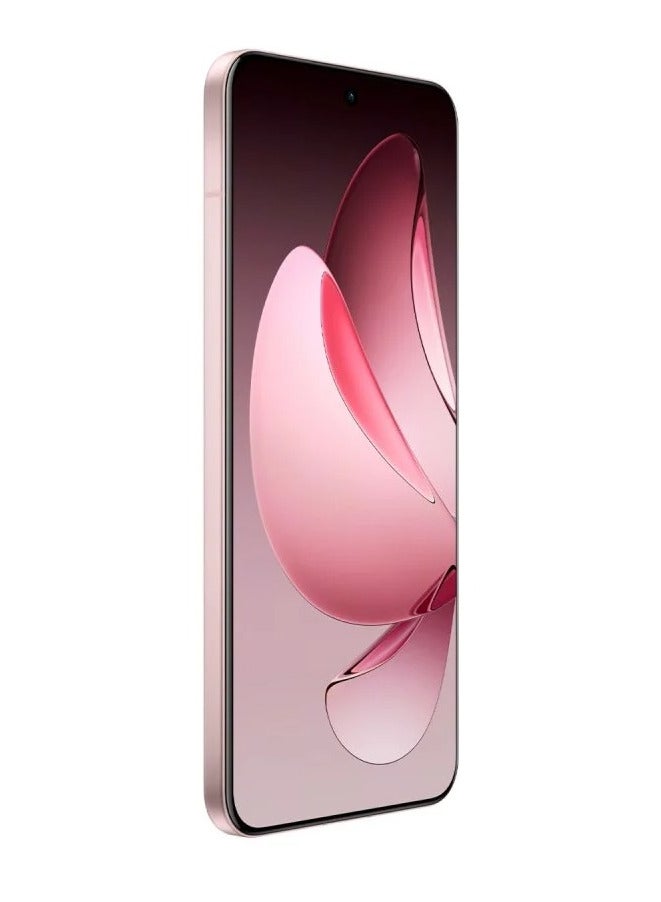 OPPO - Reno 13 Pro Mobile 12GB+512GB Starlight Pink 6.83-inch FHD+ AMOLED display with a 120Hz refresh rate, a 240Hz touch sampling rate, a 2,160Hz PWM dimming rate, Mediatek Dimensity 8350 with Google play Chinese version - Image 1