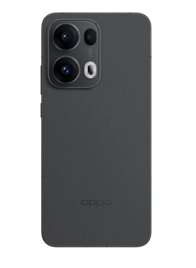 OPPO - Reno 13 Pro Mobile 12GB+256GB Midnight Black 6.83-inch FHD+ AMOLED display with a 120Hz refresh rate, a 240Hz touch sampling rate, a 2,160Hz PWM dimming rate, Mediatek Dimensity 8350 with Google play Chinese version - Image 1