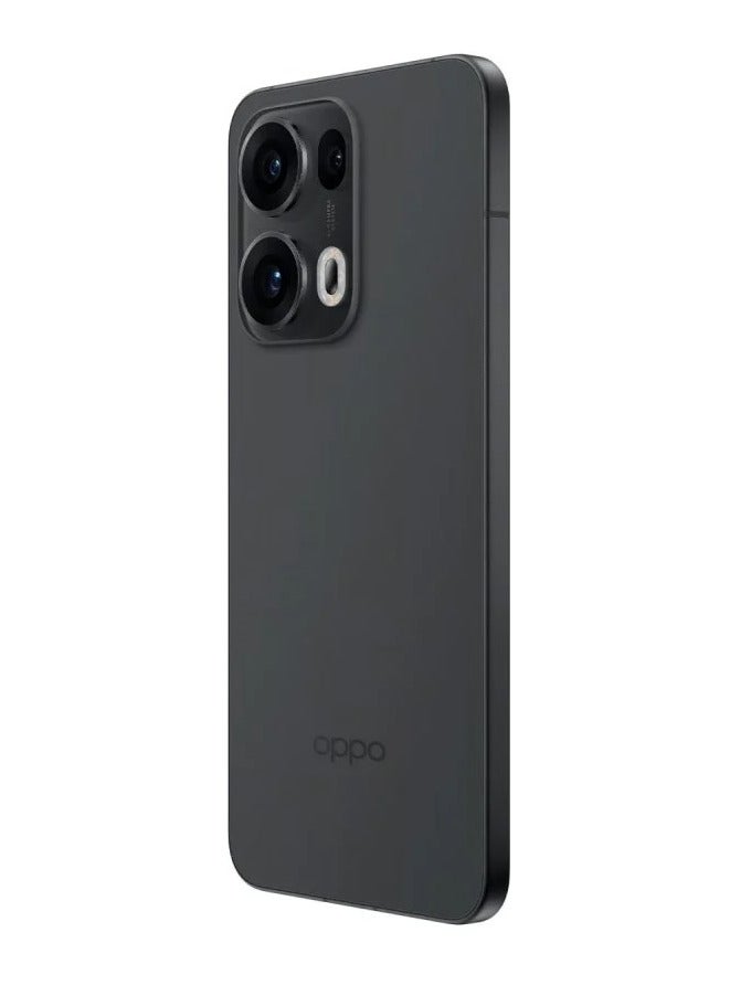 OPPO - Reno 13 Pro Mobile 12GB+256GB Midnight Black 6.83-inch FHD+ AMOLED display with a 120Hz refresh rate, a 240Hz touch sampling rate, a 2,160Hz PWM dimming rate, Mediatek Dimensity 8350 with Google play Chinese version - Image 1