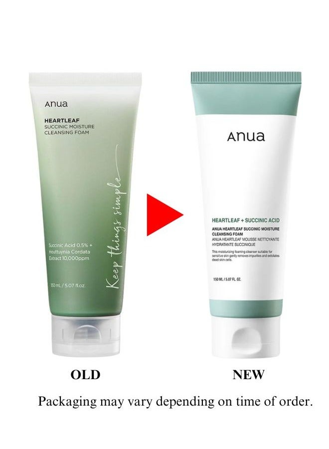 Anua Oily Skin Trio - Heartleaf Pore Cleansing Oil, Heartleaf Succinic Moisture Cleansing Foam And Heartleaf 77% Soothing Toner 600ml  - Image 4