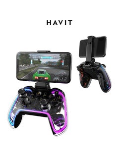 havit Bluetooth/Edr Game Controller, Rgb Console Controller, Efficient Stable, Compatible Pc, Mac Android  - Image 1