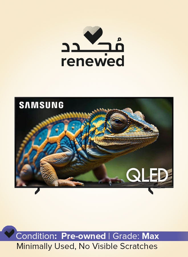 Samsung Renewed - 65-Inch Smart QLED TV 4K 65Q60D Black - Image 1