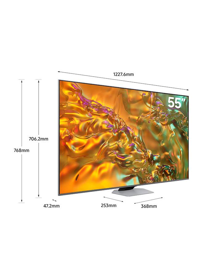 سامسونج Renewed - 85-Inch Smart QLED TV 4K 120Hz 85Q80D Black - Image 2