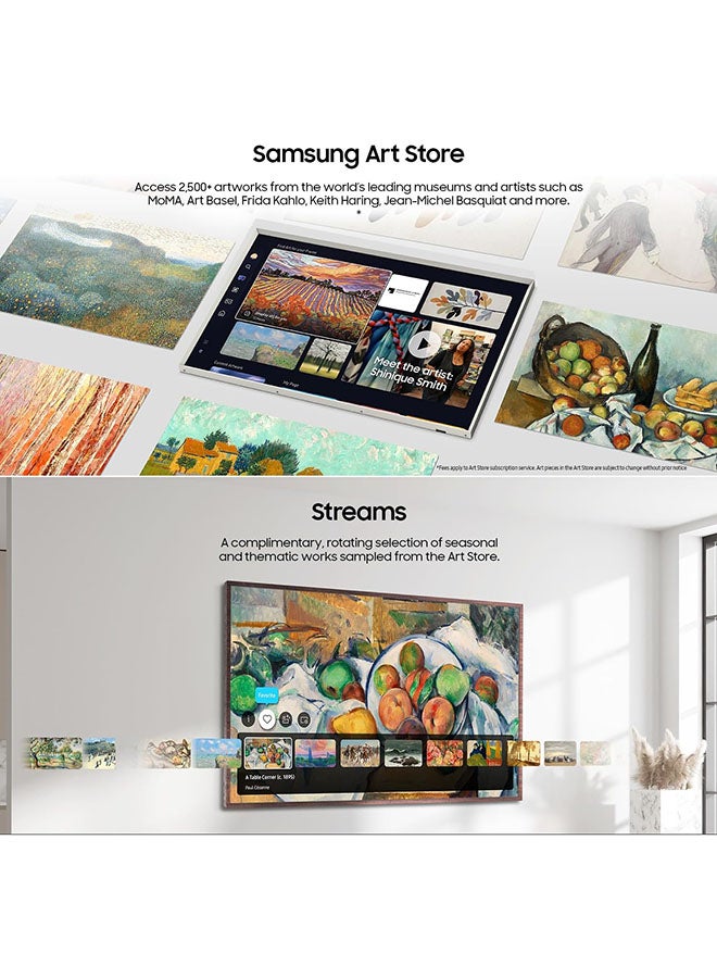 Samsung Renewed - 75-Inch Smart QLED TV The Frame 4K QE75LS03D Black  - Image 5