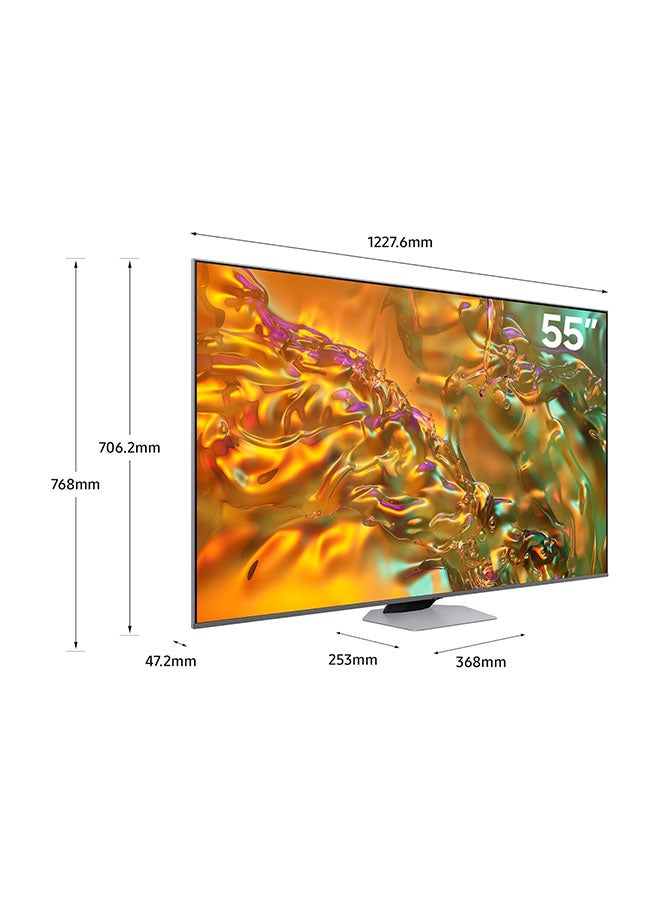 Samsung Renewed - 55-Inch Smart QLED TV 4K 120Hz 55Q80D Black - Image 2
