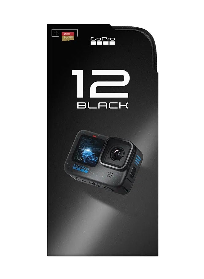 GoPro Hero 12 Black Action Camera + CHDSB-121-CN Micro SD Card  - Image 5