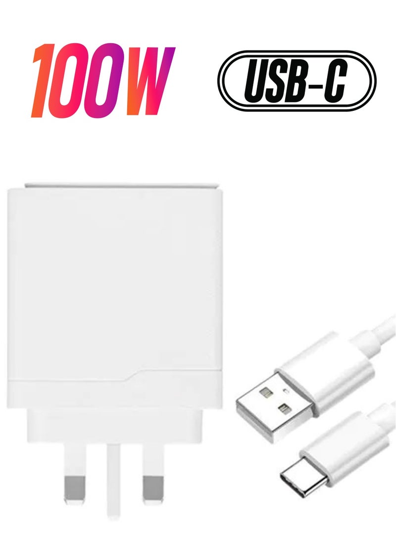 ون بلس SUPERVOOC 100W Power Adapter White  - Image 1