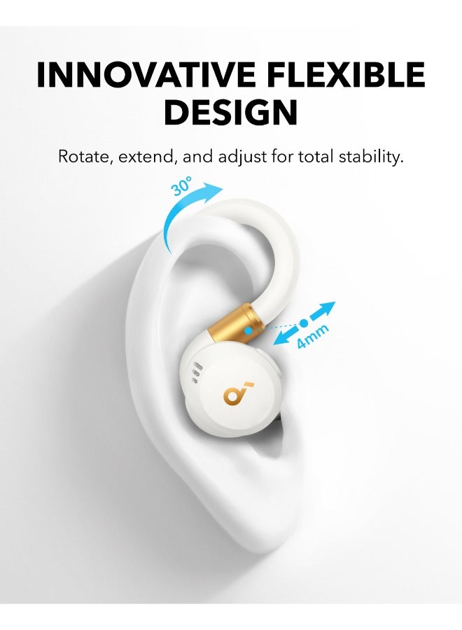 Sport X20 by Anker, True-Wireless Workout Earbuds, Rotatable and Extendable Ear Hooks, Noise Cancelling, Deep Bass, IP68 Waterproof, Sweatproof, Dustproof, 48H Play, Sport Earbuds White - pnsku/N70134742V/45/_/1733917749/608c5ec1-fb98-4f7b-9865-d27d2bd13571