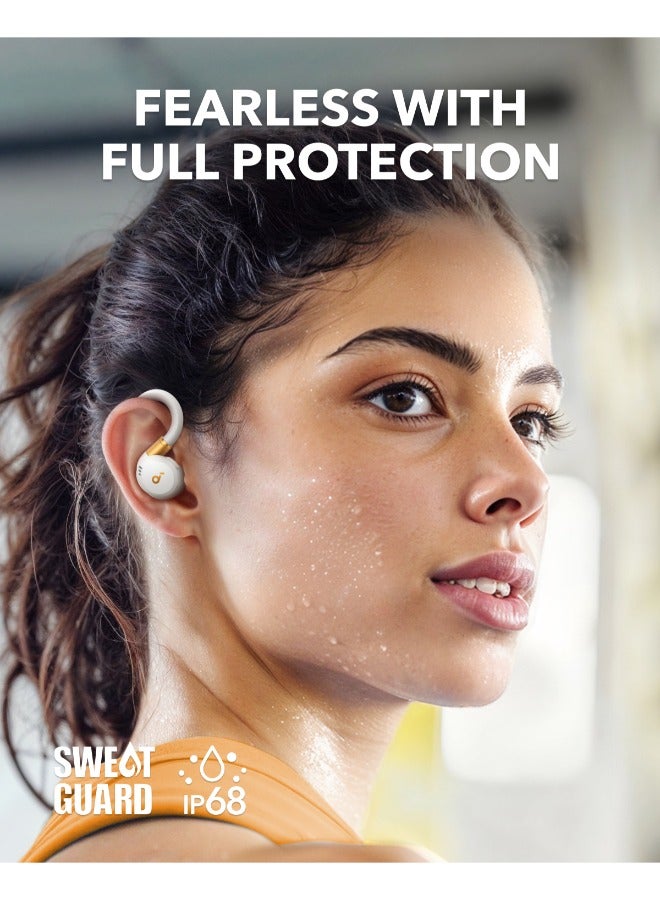 Sport X20 by Anker, True-Wireless Workout Earbuds, Rotatable and Extendable Ear Hooks, Noise Cancelling, Deep Bass, IP68 Waterproof, Sweatproof, Dustproof, 48H Play, Sport Earbuds White - pnsku/N70134742V/45/_/1733917751/629fc6c7-0b4a-4c29-be16-2ba9b6a8fb08