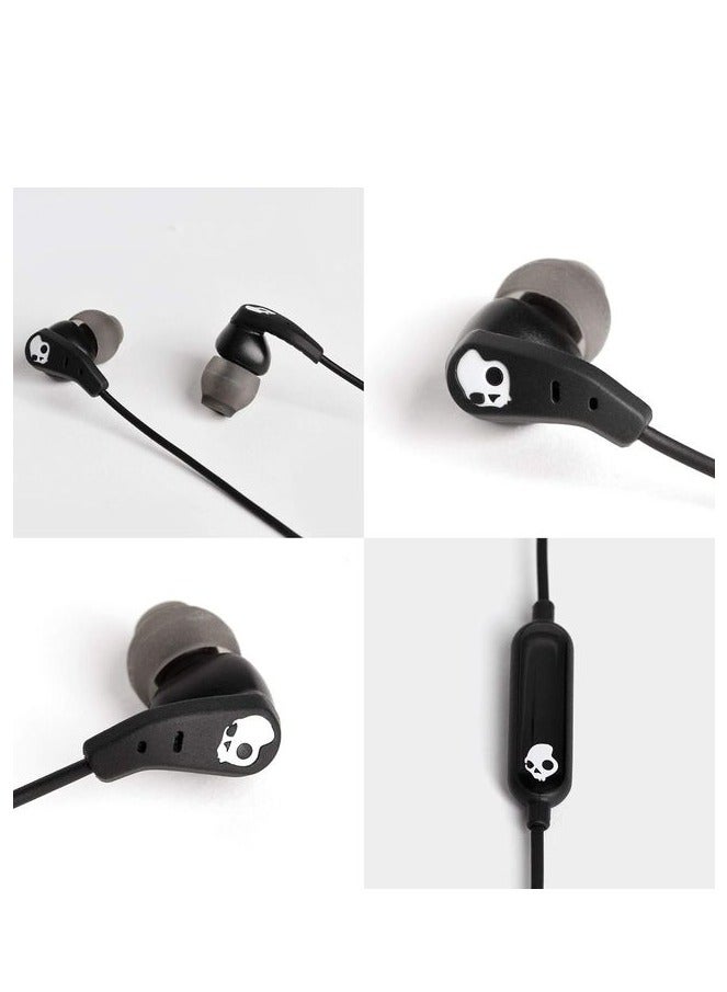 Skullcandy - Set USB-C In-Ear Wired Sports Earbuds, with Microphone, Works with iPhone 15 (onwards), Android, and Laptop Black - Image 1