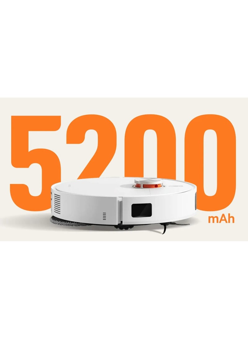 Xiaomi - Robot Vacuum X20 Pro | 7000Pa powerful suction | All-in-one base station | 4L large clean water tank | 5200mAh long-lasting battery | 55 W D102GL White - Image 1