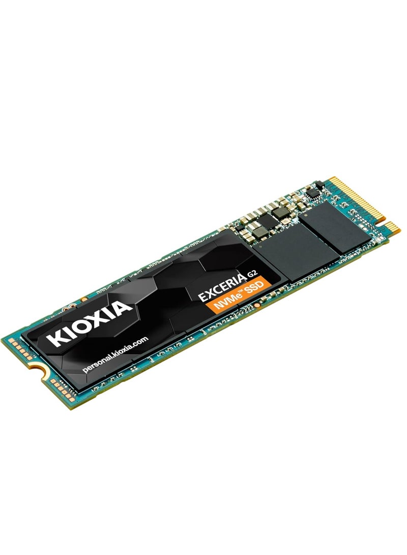 Exceria G2 500GB NVMe M.2 2280 PCIe Gen3x4 SSD Upto 2100MB/s Read, 1700MB/s Write 500 GB