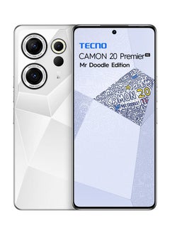 TECNO Camon 20 Premier Dual SIM Mr Doodle Edition 8GB RAM 512GB 5G With Complete Gift Set  - Image 1