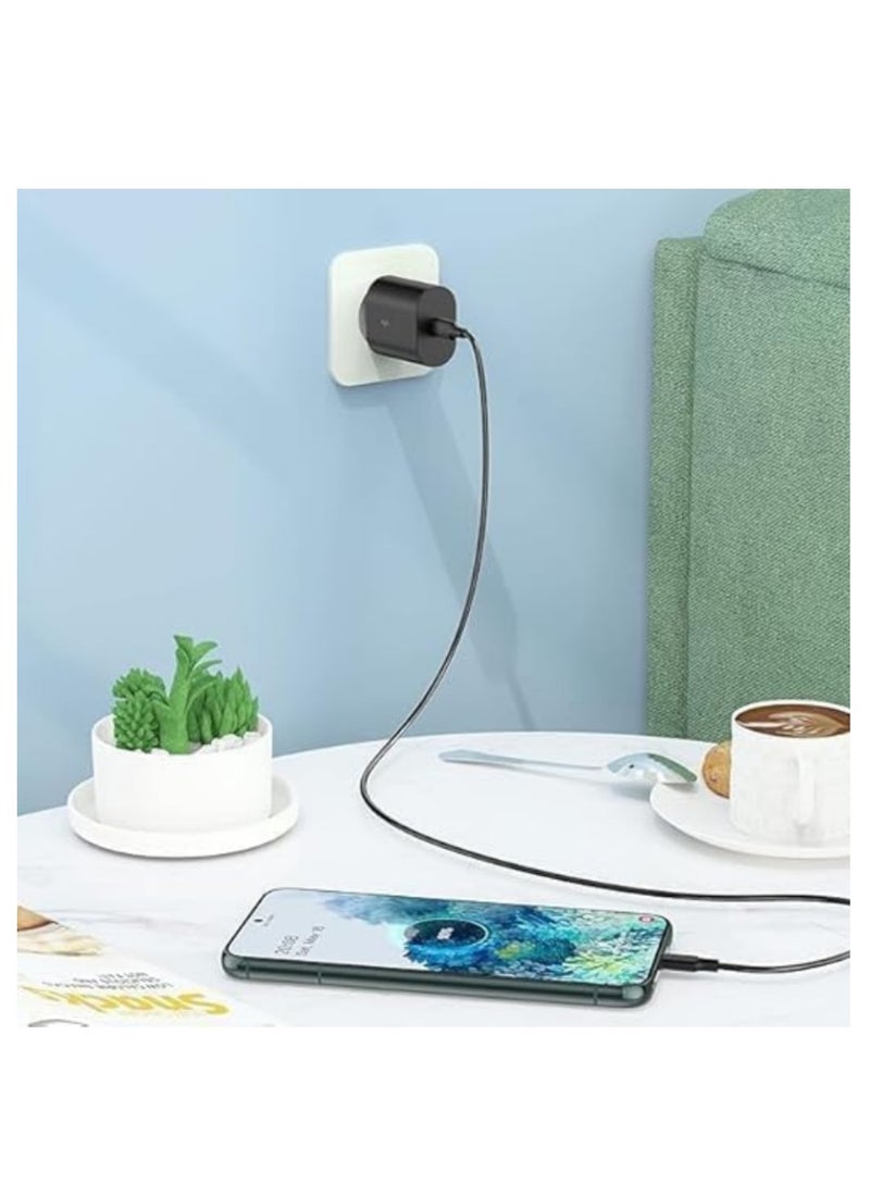 سامسونج 45W PD Super Fast Charger, with Type-C to C Cable Black  - Image 5