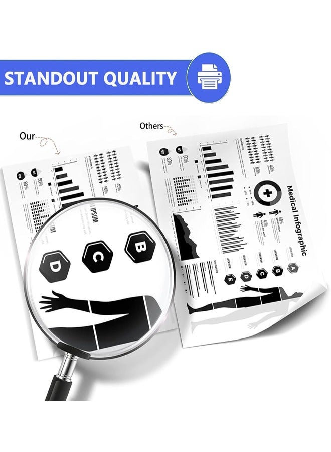بروذر Original TN - 2500XL For use HL - L2400D,HL - L2460DN,DCP - L2600D, MFC - L2805DW , MFC - L2885DW Black  - Image 4