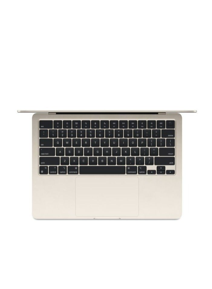 Apple - MacBook Air MC9F4 Laptop With 15.3-Inch Display, M3 chip 8-core CPU and 10-core GPU Processor/16GB RAM/256GB SSD/macOS English Starlight - Image 1