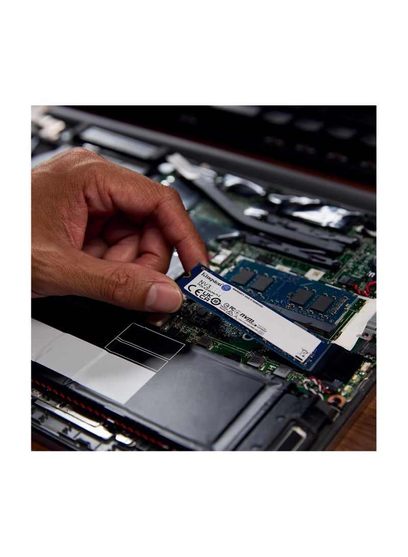 كينغستون - NV3 NVMe PCIe 4.0 Internal SSD M.2 2280-SNV3S/1000G 1 TB - Image 1