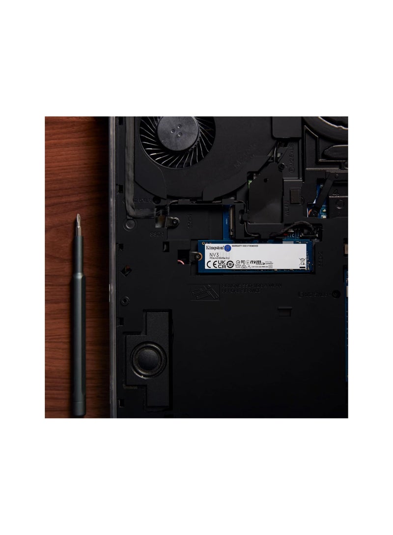 كينغستون - NV3 NVMe PCIe 4.0 Internal SSD M.2 2280-SNV3S/1000G 1 TB - Image 1