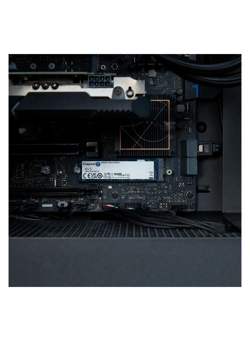 كينغستون - NV3 NVMe PCIe 4.0 Internal SSD M.2 2280-SNV3S/1000G 1 TB - Image 1