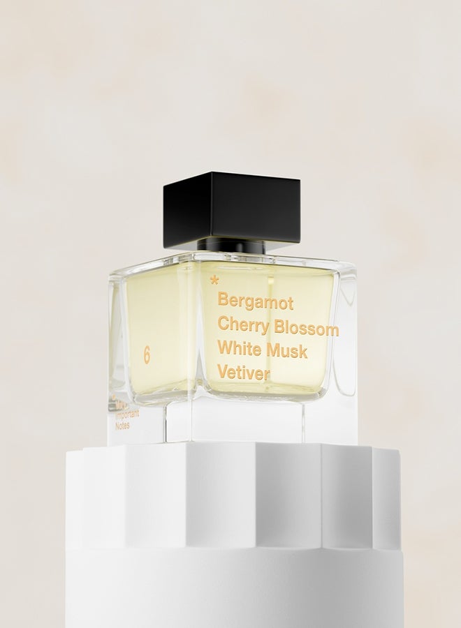 فيري إمبورتانت نوتس No 6 Parfum - Bergamot, Cherry Blossom, White Musk, Vetiver - 100 ml - Image 3